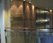 Queens Court with Waterfall